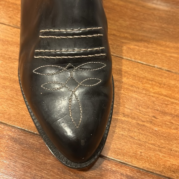 Leather Cowboy Boots by Thunder - Picture 7 of 14